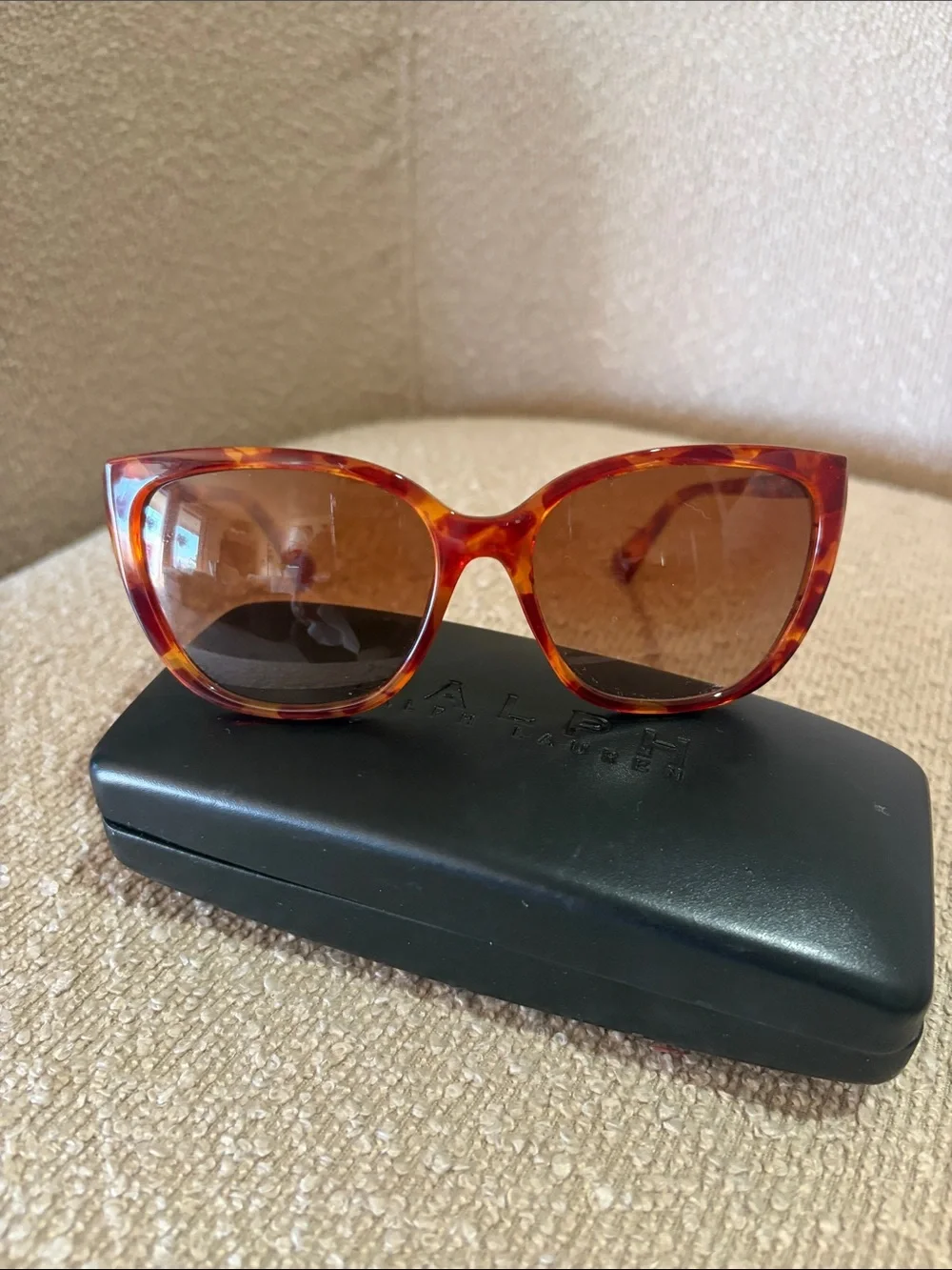 Ralph Lauren Tortoiseshell Cat-Eye Sunglasses - Brown